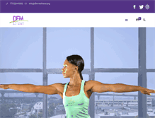 Tablet Screenshot of dfm-wellness.org